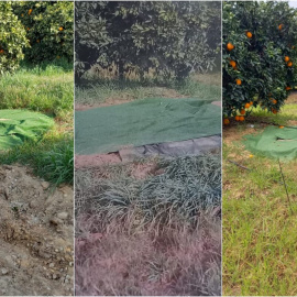 Las fotos de los pozos en la finca Aljóbar de la Casa de Alba son cedidas, aportadas en la denuncia presentada ante la Confederación Hidrográfica del Guadalquivir por pozos ilegales.