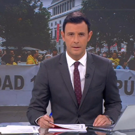 El presentador de Telemadrid Pedro J. Rabadán en una imagen de archivo.