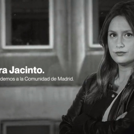 Alejandra Jacinto en el vídeo de presentación de su campaña electoral.