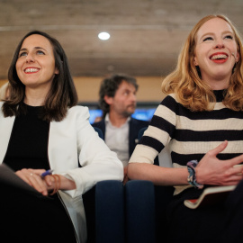 31/03/2023. Ione Belarra y Lilith Verstrynge, en La Casa Encendida, a 29 de marzo de 2023.