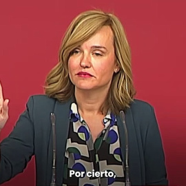 Pilar Alegría, portavoz del PSOE: "El PP se ha ganado el título de partido antisistema"
