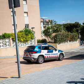 10/10/2023 - Un coche de los Mossos d'Esquadra en Tarragona, Catalunya.