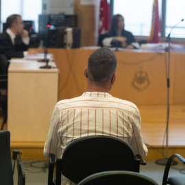 El exconcursante del programa de televisión 'Gran Hermano Revolution', José María López Pérez, acusado de abusos sexuales, durante el juicio, a 3 de noviembre de 2022.