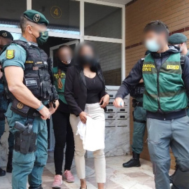 La Guardia Civil ha liberado a cinco mujeres, de nacionalidades sudamericanas, que estaban siendo explotadas sexualmente