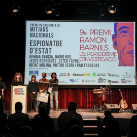 Gala del 9è Premi Barnils de Periodisme d'investigaicó