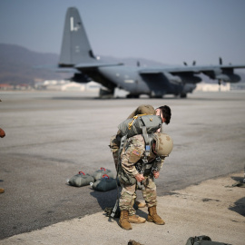 Tropas estadounidenses en una foto de archivo.