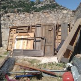 Una productora causa desperfectos en el único destacamento penal franquista que sigue en pie