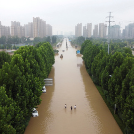 lluvias en china, inundaciones