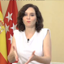 Ayuso defiende la fiscalidad de Madrid: "Subir los impuestos a los madrileños no arregla nada"