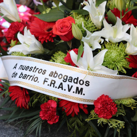 Homenaje a los abogados de Atocha en el 40 aniversario de la matanza. Archivo.