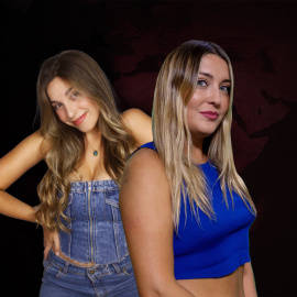 Imagen combinada de Albanta San Román (i) y Marina Lobo (d)