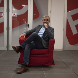 Collboni se sent molt còmode amb la marca del seu partit, amb un PSC en clara progressió a l'alça.