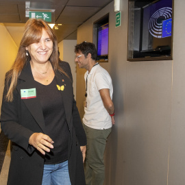 07/12/2023 . oto de archivo de la presidenta de Junts, Laura Borràs, a su llegada al Parlamento Europeo, a 8 de noviembre de 2023, en Bélgica (Bruselas).