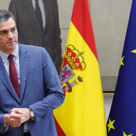 30/05/2023 - El presidente del Gobierno, Pedro Sánchez en el Palacio de la Moncloa, a 30 de mayo de 2023, en Madrid.