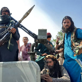 Combatientes talibanes en la provincia de Laghman.