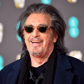 El actor Al Pacino en el photocall de la 73 edición de los premios BAFTA, celebrada en el año 2020.