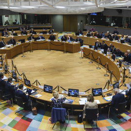 Una vista general de la reunión de Ministros de Asuntos Exteriores de la UE.