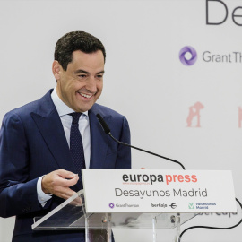 El presidente de la Junta de Andalucía, Juanma Moreno.