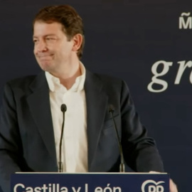 Alfonso Fernández Mañueco en las elecciones de Castilla y León 2022