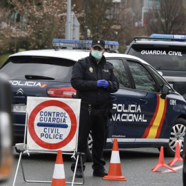 Imagen de archivo de un control policial.