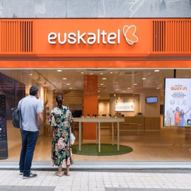 Una tienda de Euskaltel.