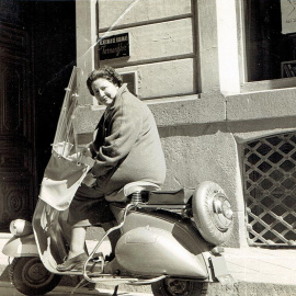 La poeta Gloria Fuertes.