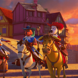 D'Artacán y los tres mosqueperros.