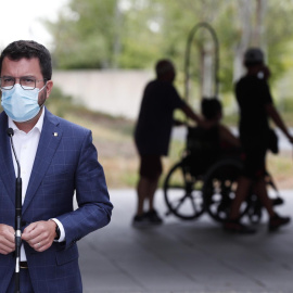 Pere Aragonès responde al TSJC: "El toque de queda no es una cuestión de orden público, es una cuestión sanitaria"