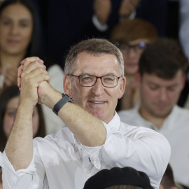 El presidente del Partido Popular, Alberto Núñez Feijóo