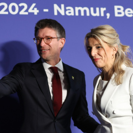 Yolanda Díaz y Pierre-Yves Dermagne