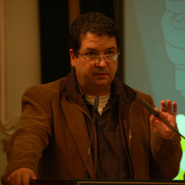 El periodista i poeta David Castillo en una imatge d'arxiu.