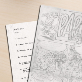 Una de les pàgines del nou còmic de Mortadel·lo i Filemó