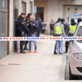 Agentes de la Policía Nacional en Burgos. Imagen de Archivo.