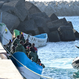 Llegada de migrantes a El Hierro