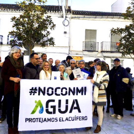 Vecinos de Coín, en contra del proyecto.