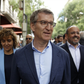 Alberto Núñez Feijóo, presidente del PP