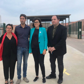 13/5/24 De izquierda a derecha, Ana Miranda, Jordi Solé, Diana Riba y Pernando Barrena, en una imagen de archivo / Ahora Republicas