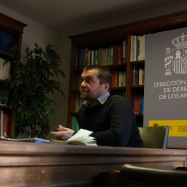 El director general de Derechos de los Animales durante la entrevista con 'Público'.