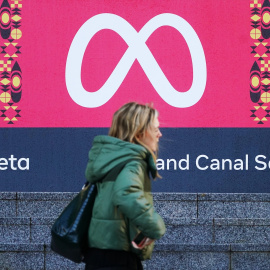 La facha de la sede de Meta, en Dublín, a 4 de enero de 2023.