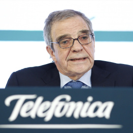 Imagen de César Alierta, a 26 de febrero de 2016.