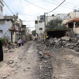 Bombardeo en Yenin, Gaza