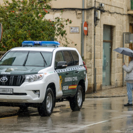 Una imagen de archivo de un coche de la Guardia Civil, a 11/1/2024
