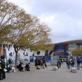 Els preparatius a Fira de Barcelona.