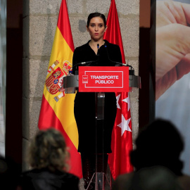 30/10/2021 Ayuso presenta la reunificación de tarifas de transporte público para 129 municipios de la región