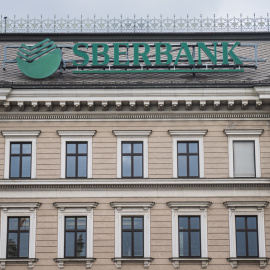 Sede del banco ruso Sberbank Europe en Viena (Austria). EFE/EPA/CHRISTIAN BRUNA