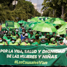 Marcha por la despenalización del aborto en República Dominicana