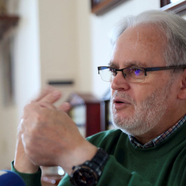 Manel Monteagudo durante una entrevista con 'Efe'.