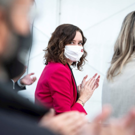 28/10/2021 La presidenta de la Comunidad de Madrid, Isabel Díaz Ayuso