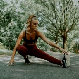 Mujer haciendo deporte