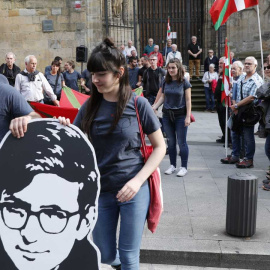 Manifestación en 2018 en memoria de Txabi Etxebarrieta.